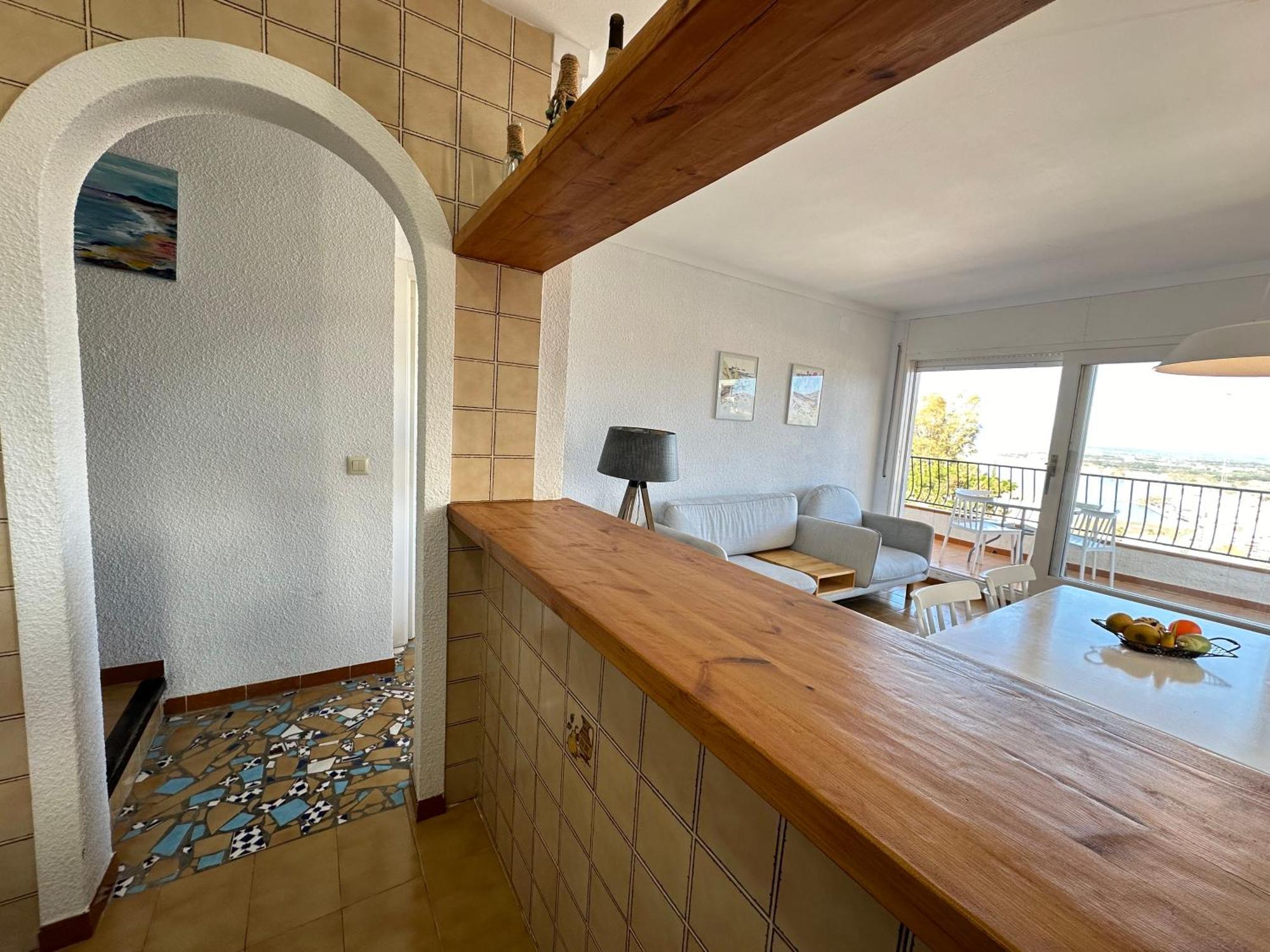 Ferienwohnung Agi Horitzo Mar Roses Exterior foto