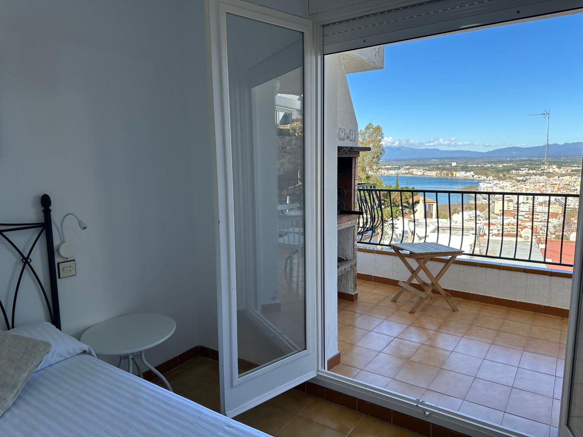 Ferienwohnung Agi Horitzo Mar Roses Exterior foto
