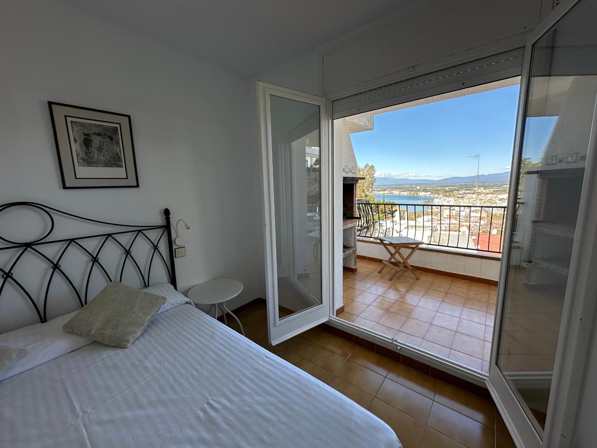 Ferienwohnung Agi Horitzo Mar Roses Exterior foto