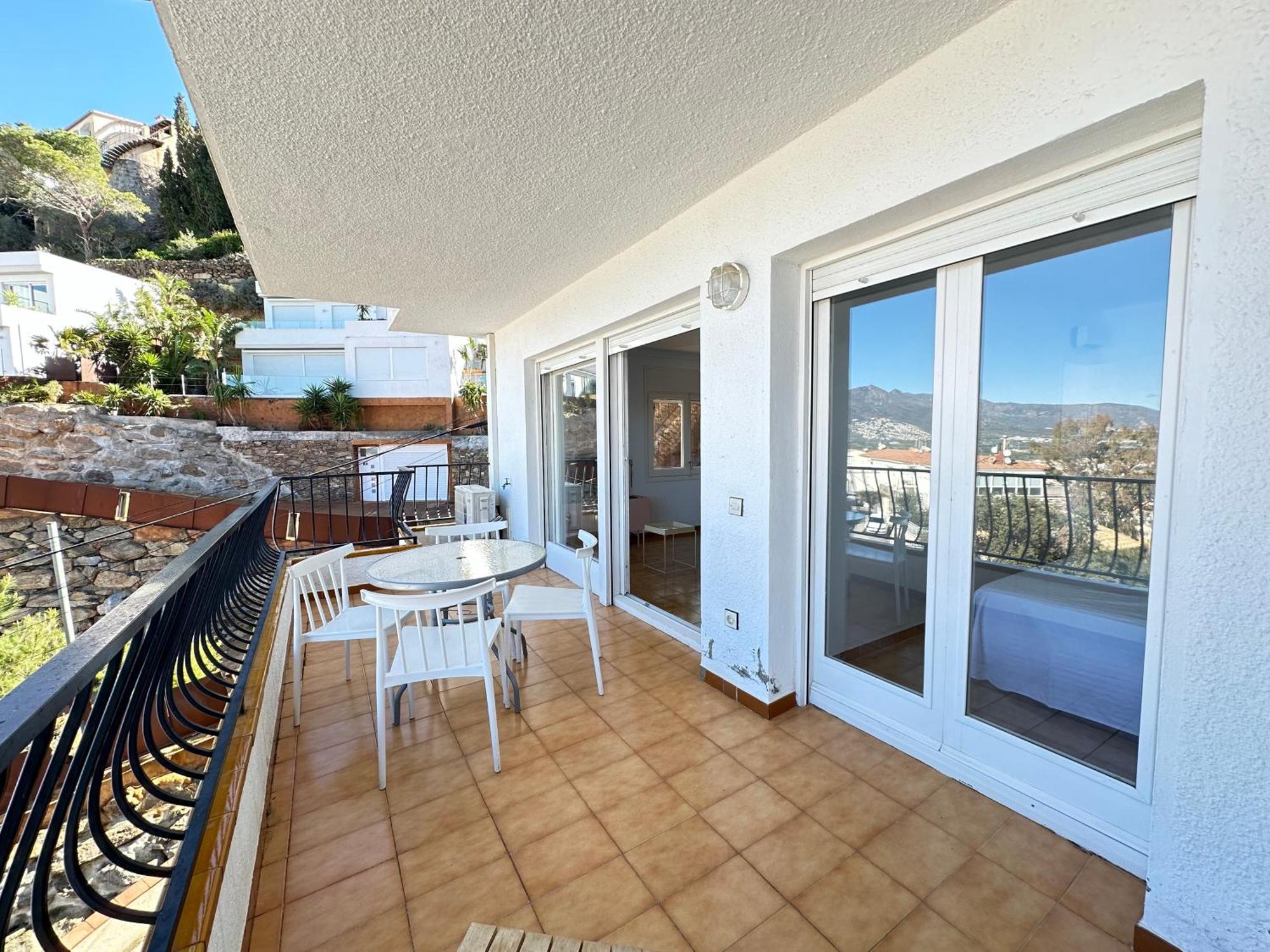 Ferienwohnung Agi Horitzo Mar Roses Exterior foto